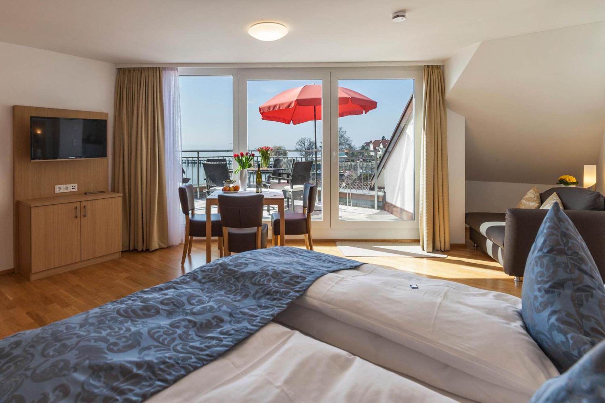 Seehotel Belriva Hagnau Oda fotoğraf
